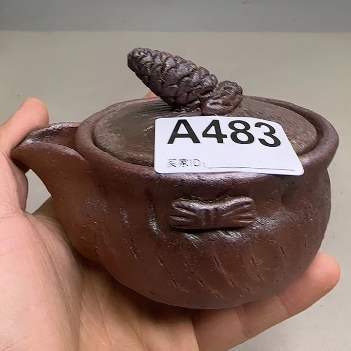 备前烧作品备前烧作品有窑裂