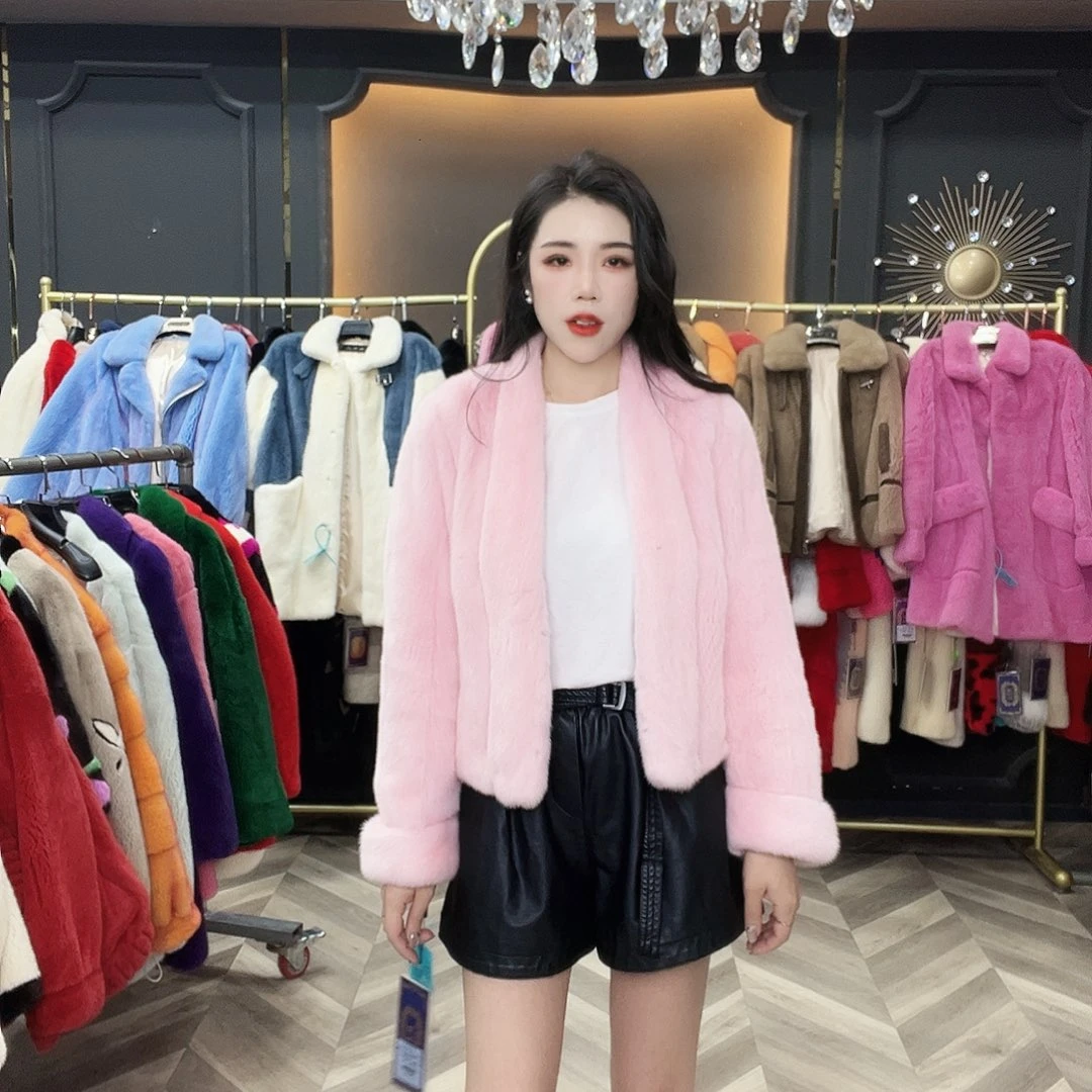 冬季新款时尚水貂毛