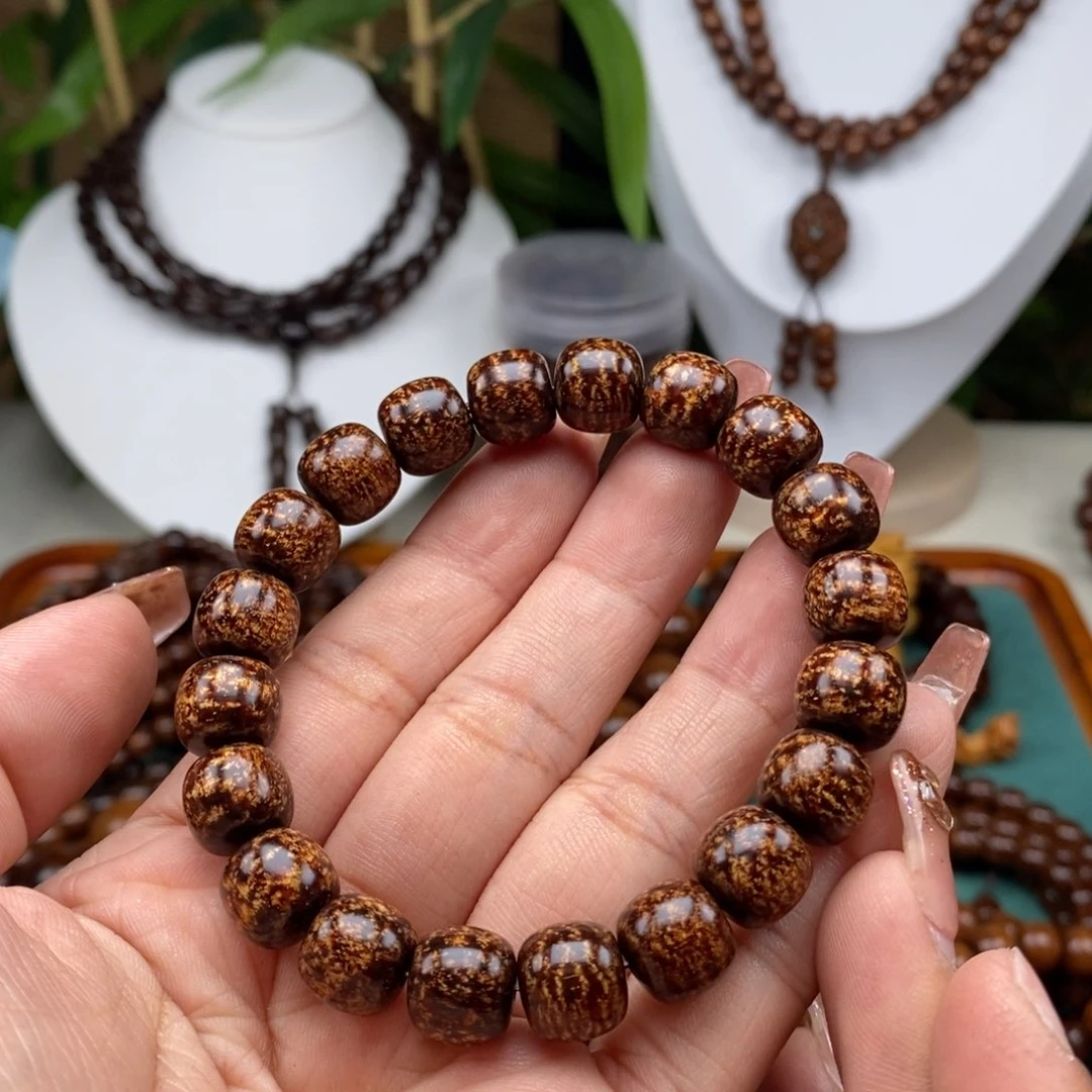 贡木手串/手链贡木10×11黑龙爆龙西瓜龙