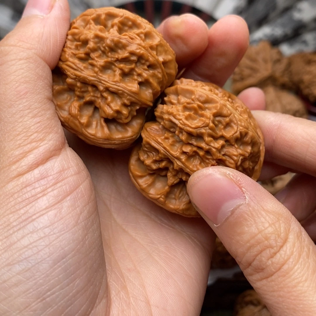 把件文玩核桃43白狮子打底团购