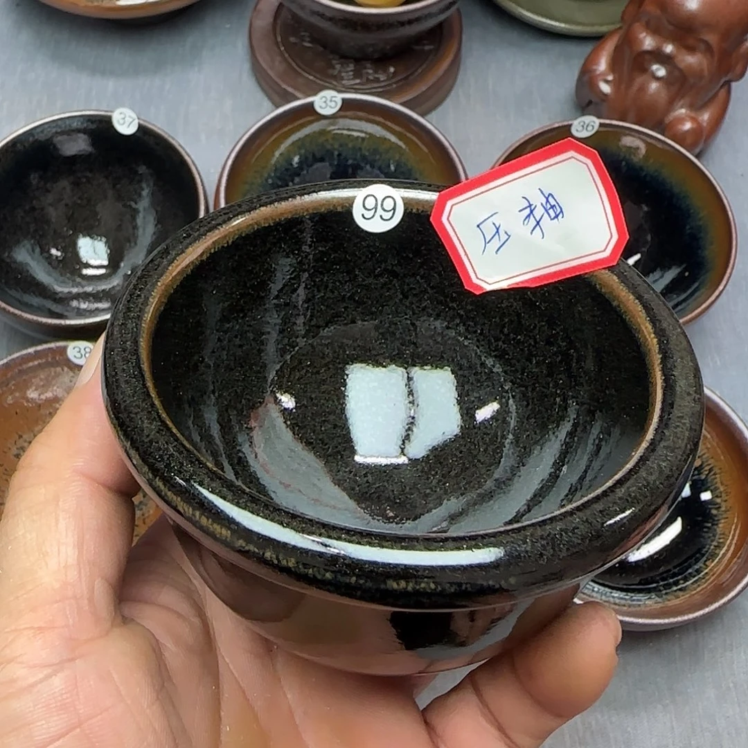 茶盏印春堂柴烧建盏