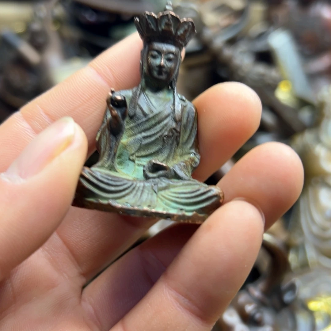 铜摆件欢迎欢迎你