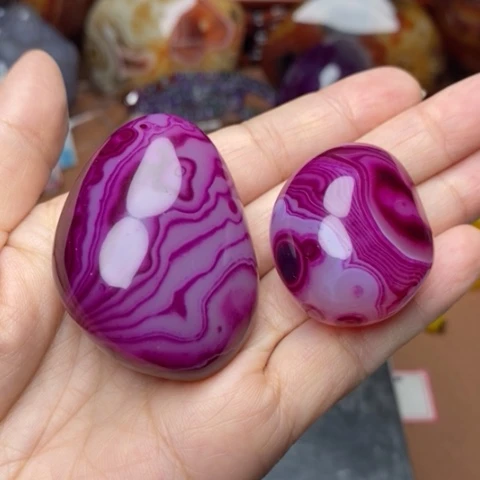 未镶嵌玛瑙/玉髓珠宝奇石用****3打孔不退不换