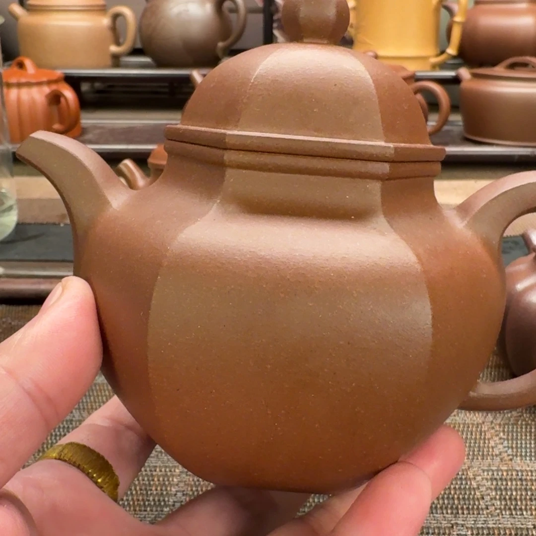 花***离紫砂茶壶原矿紫砂