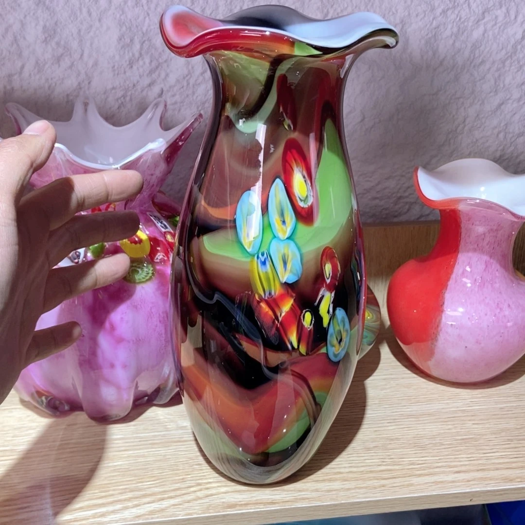 琉璃手工艺品繁****巷精品花瓶