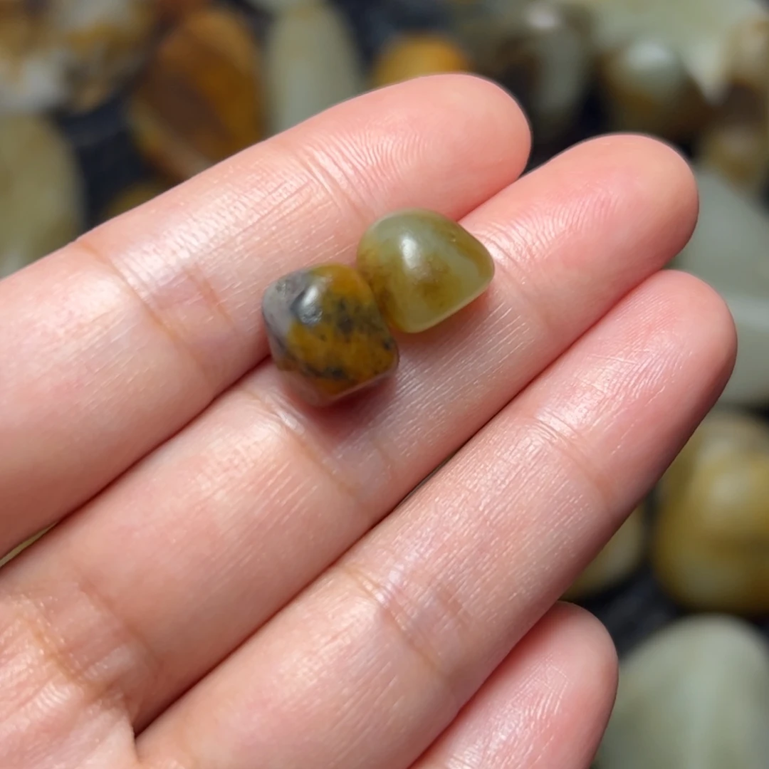 和田玉未镶嵌挂件8