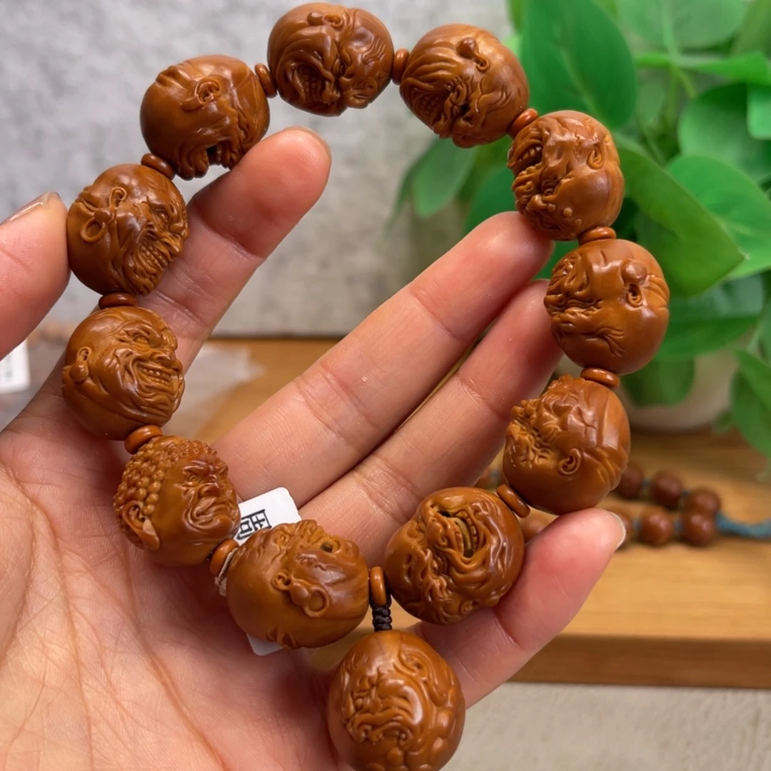 吊坠橄榄核恶僧手串