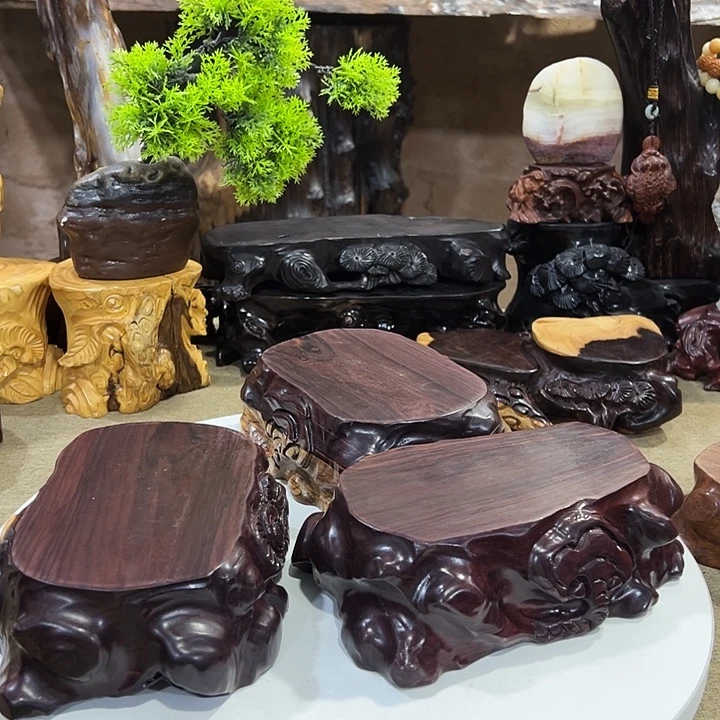 木酸枝木红酸枝底座三个