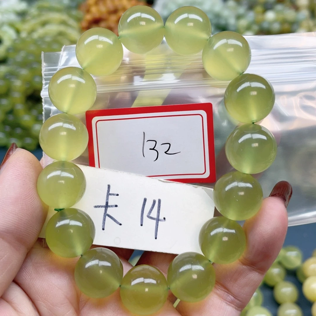 未镶嵌蛇纹石玉手串