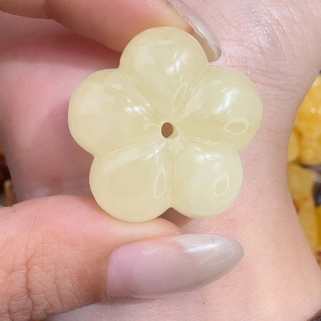 植物珀未镶嵌裸石我