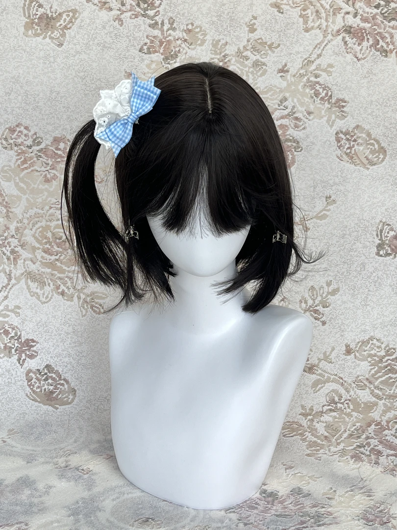 一刀切短发假发Lolita蓬松波波头 20+数量有限 no退no换 介意勿拍
