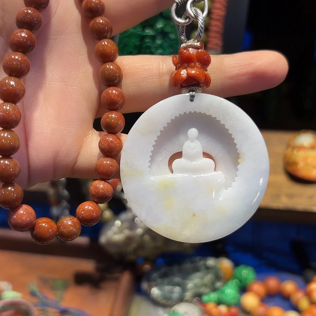 翡翠颈饰未镶嵌原创