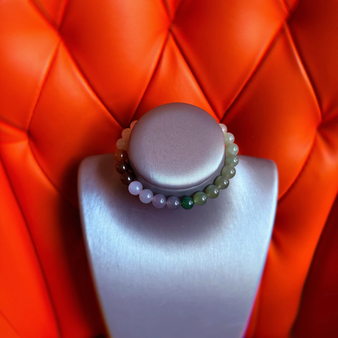 壹屿珠宝 0219001  和田玉典藏多宝手串