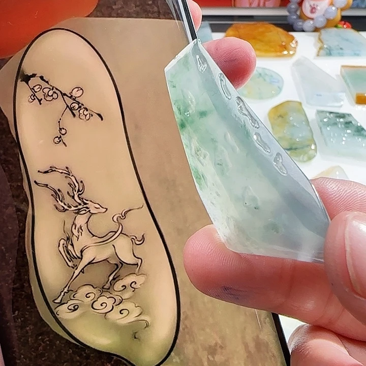 定制翡翠未镶嵌翡翠定制