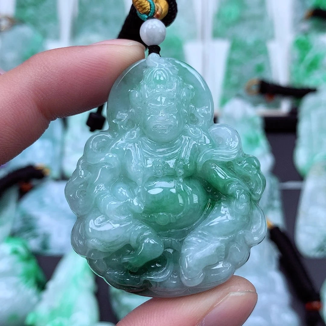 翡翠颈饰未镶嵌翡翠吊坠