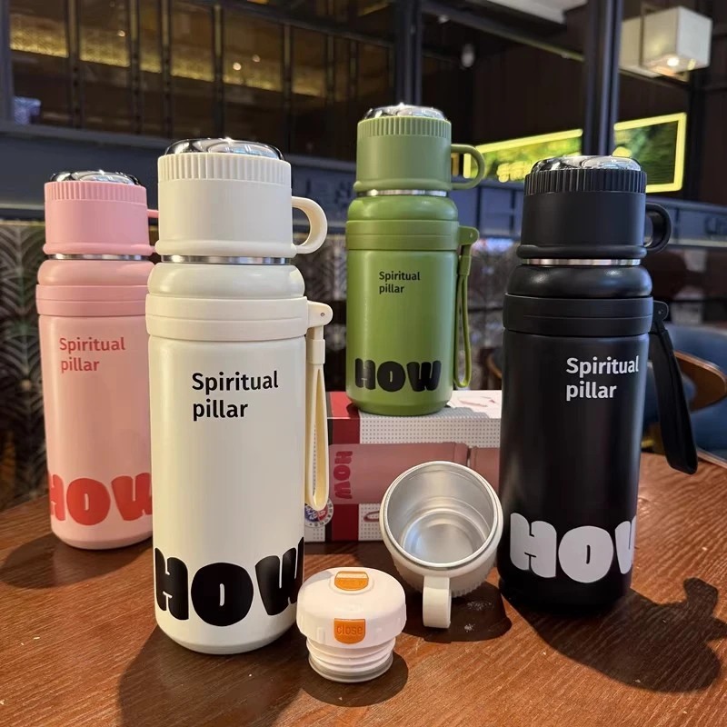 正品316不锈钢保温杯大容量保冷便携运动保温杯学生上学运动水壶