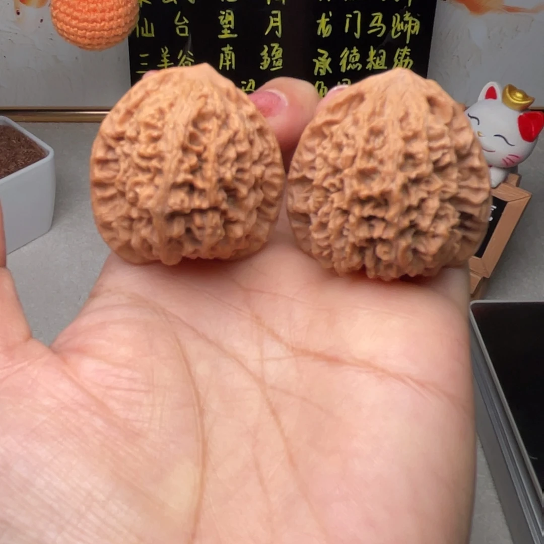 吊坠文玩核桃半月山