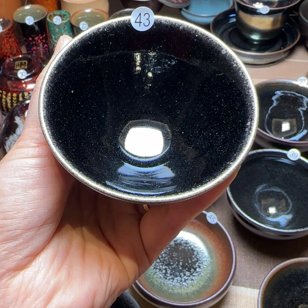 茶盏43 两宋柴烧1680清库存放漏
