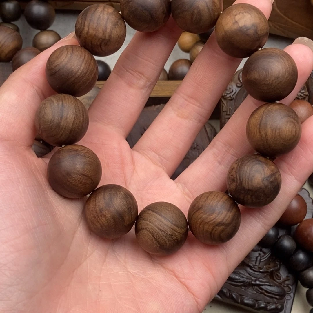 檀香木手串/手链C*精品老山檀焦糖1.8