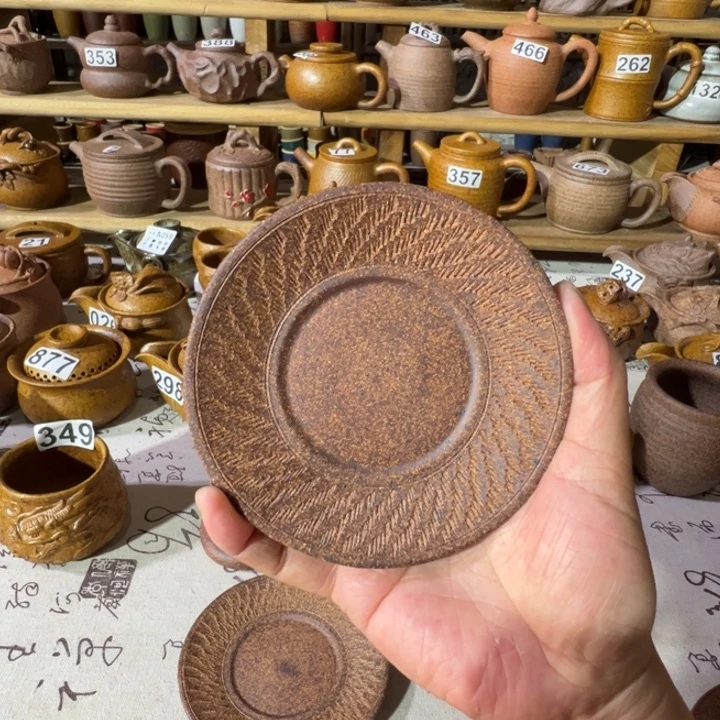 缸梦**巴杯垫原谷烧高温粗瓷