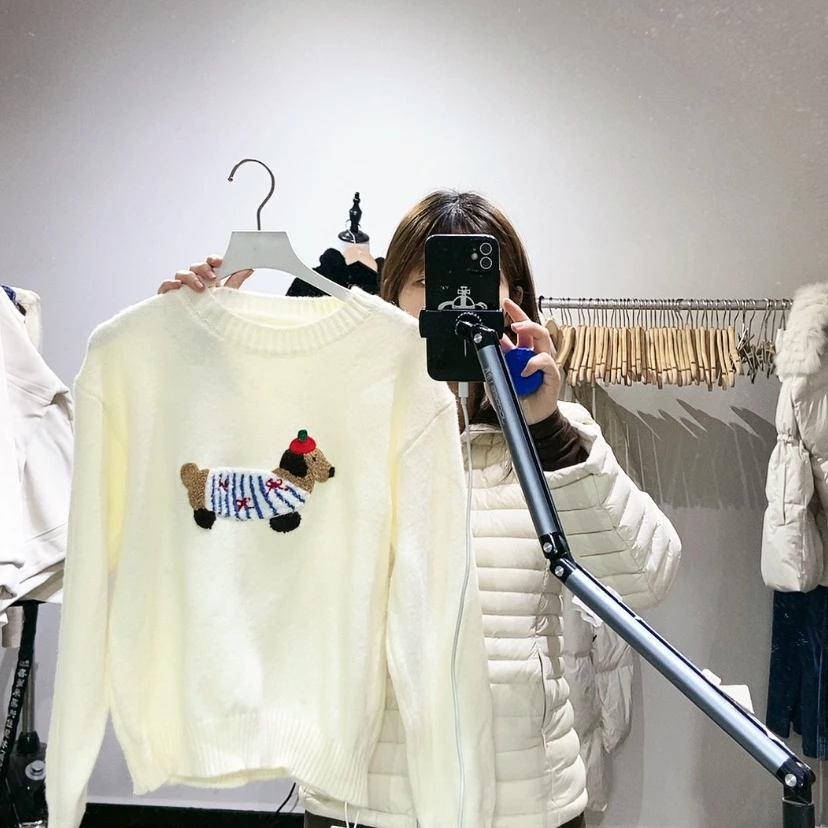 【闪购商品】米色套头