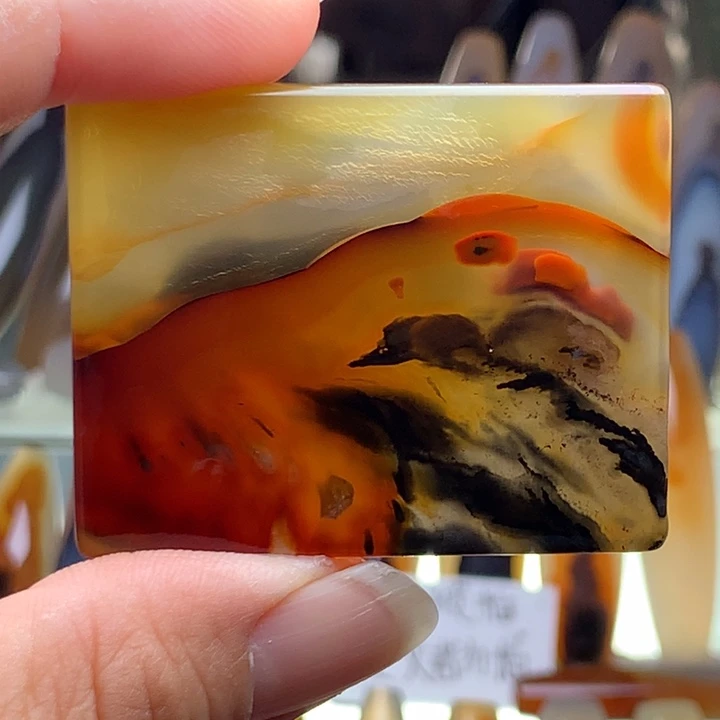 玛瑙/玉髓颈饰未镶嵌131
