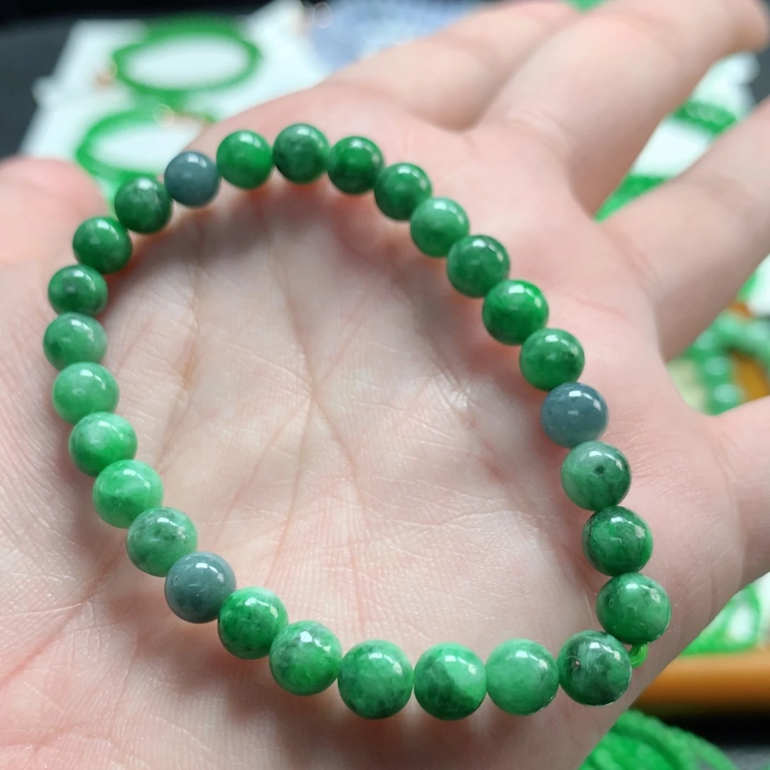 翡翠未镶嵌手链翡翠