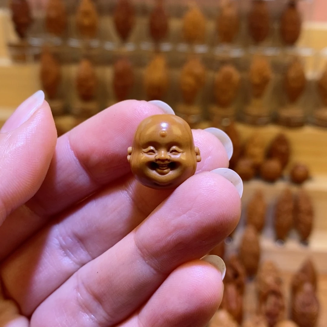 橄榄核手串/手链机*手弥勒佛