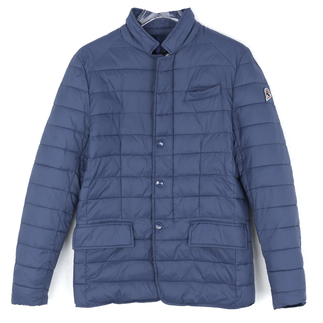 INVICTA 男士轻便蓝色翻领棉服外套 4436139/U-713