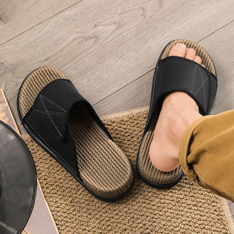 夏季新款防滑耐磨户外运动软底大码48拖鞋夏季凉拖鞋高颜值沙滩鞋