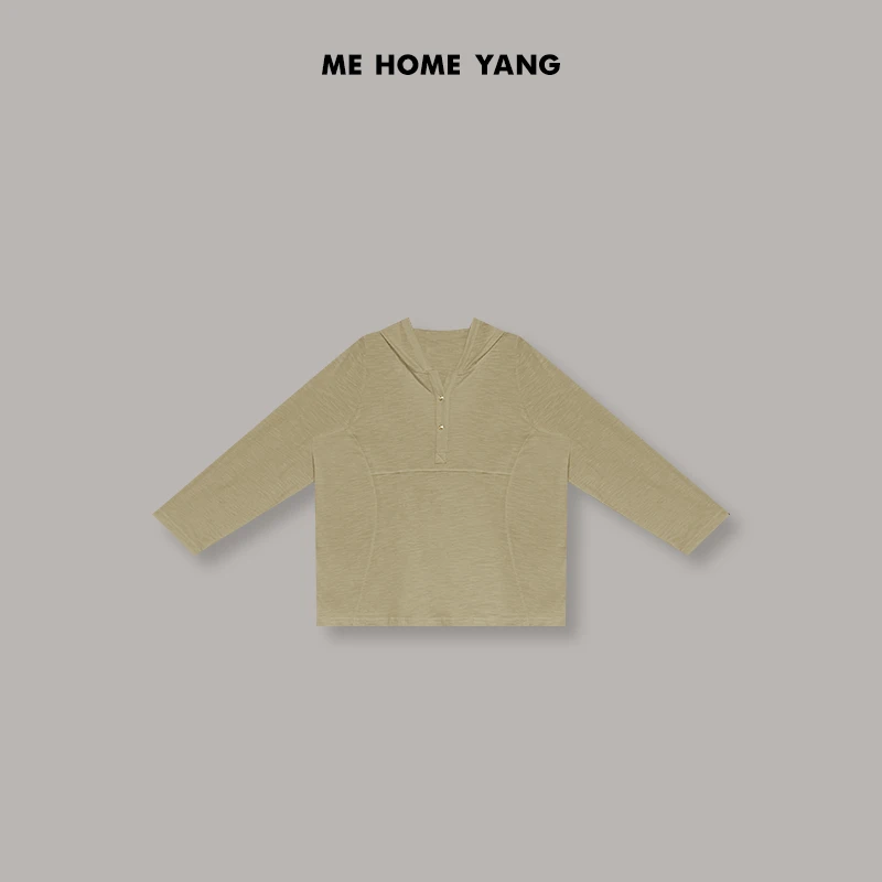 ME【竹节薄卫衣】设计师高定新款百搭经典时尚流行高领上衣MEQA0494