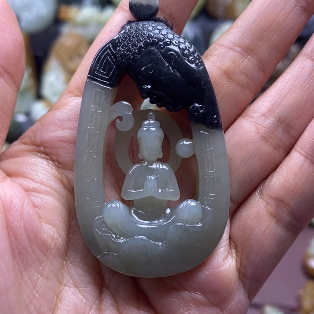 吊坠(不含链)未镶嵌和田玉（糖玉）