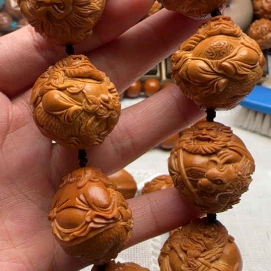 手串橄榄核橄榄雕雕刻工艺品