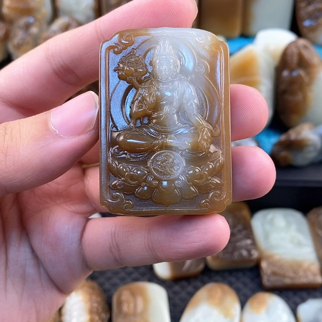 鑫***阳和田玉未镶嵌挂件