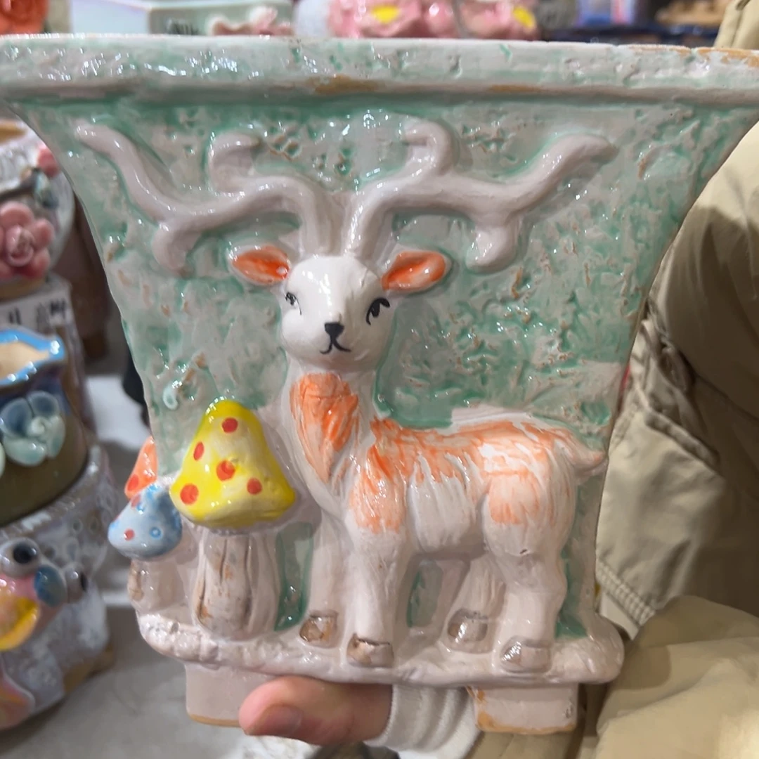 满20米秒退拉黑多肉花盆