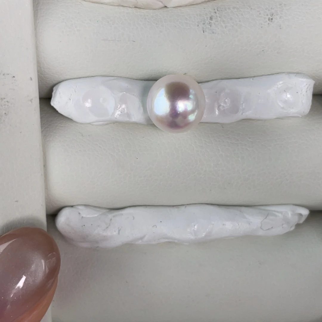 定制海水珍珠未镶嵌裸珠1颗akoya