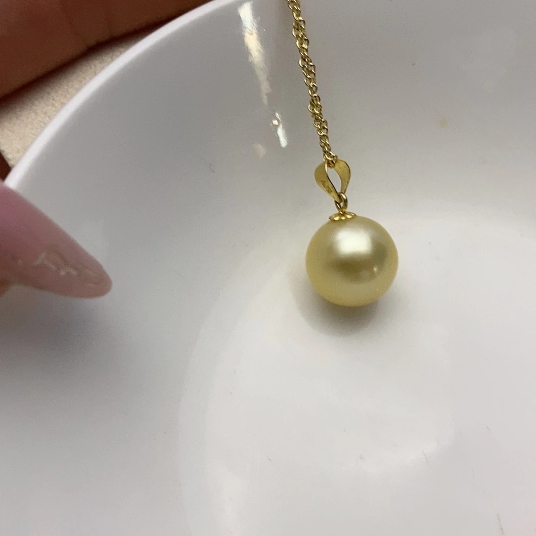 【闪购商品】海水珍珠颈饰18K金镶嵌