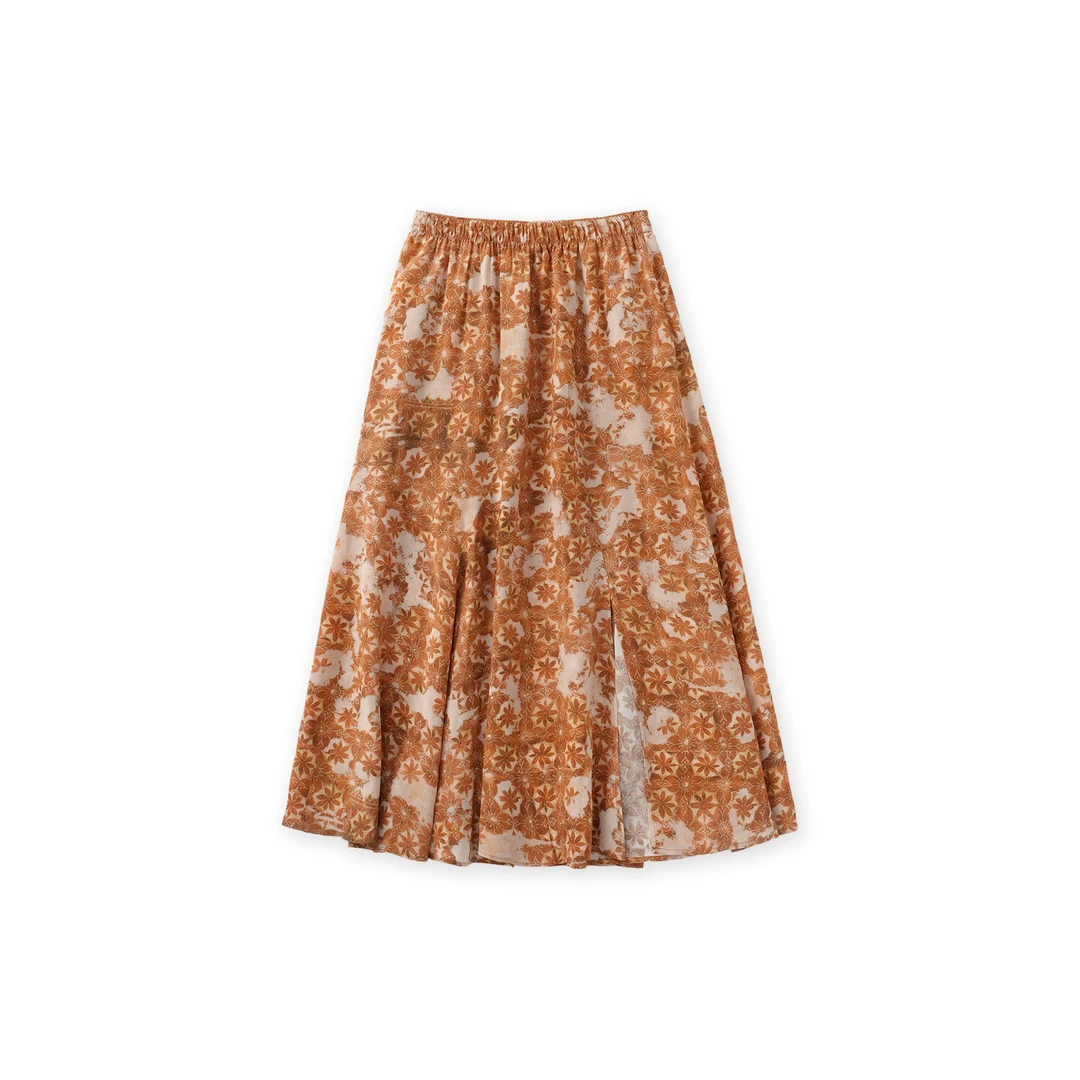 新款桑蚕丝半身裙YJHY-H992713