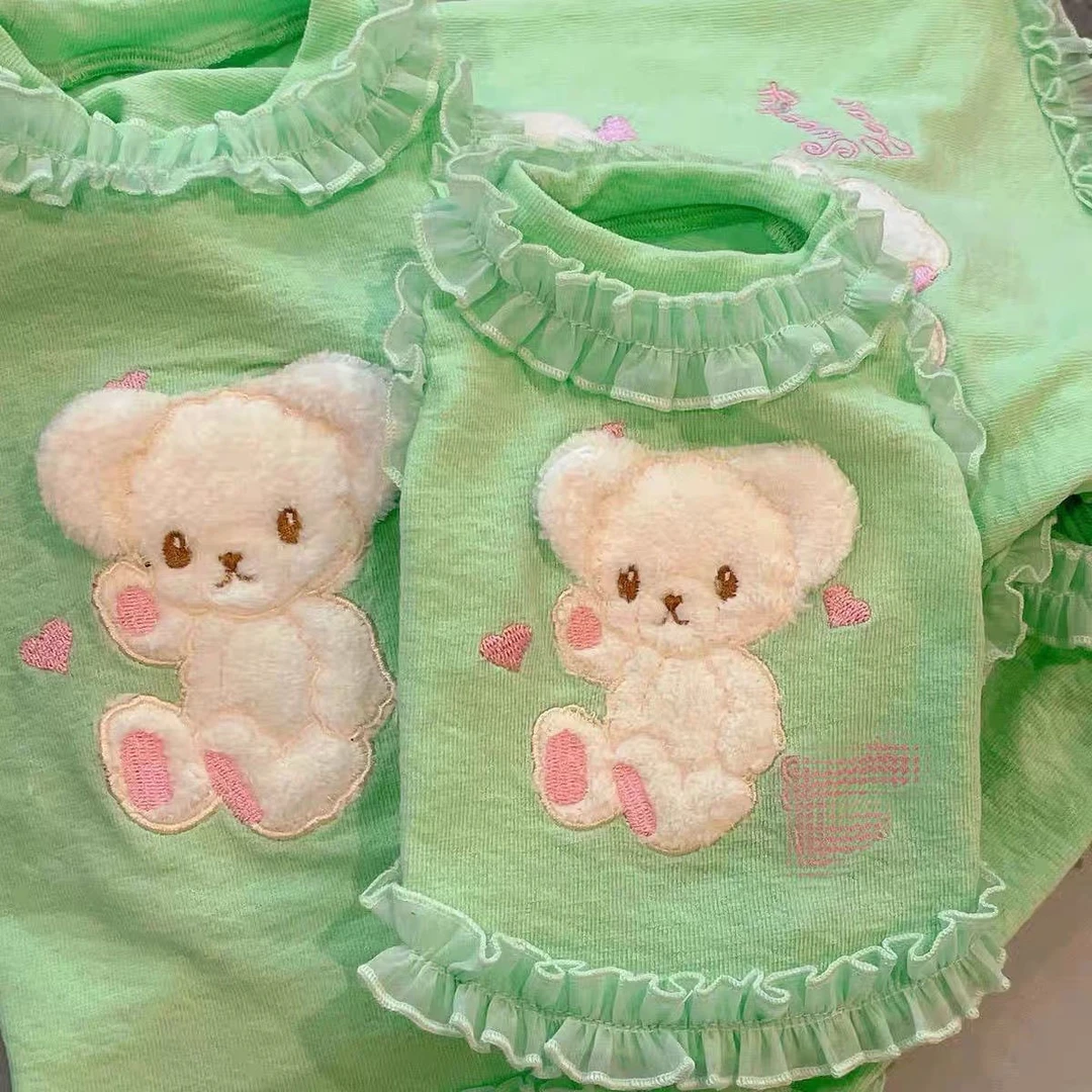 狗宠物衣服春秋冬背心防掉秋冬季博美比熊泰迪狗狗猫咪幼猫款针织
