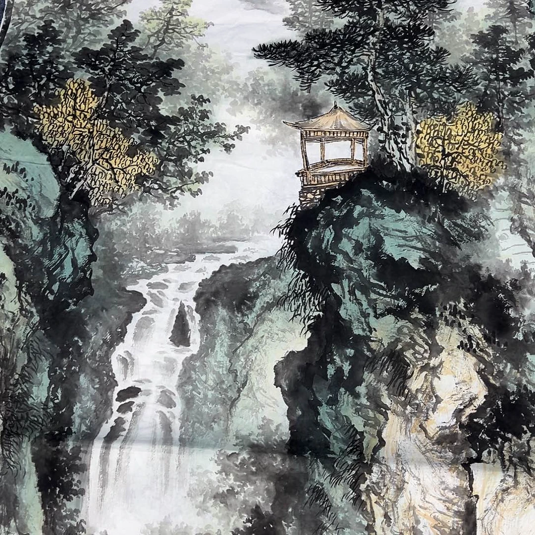 国画纯手绘作品欣赏