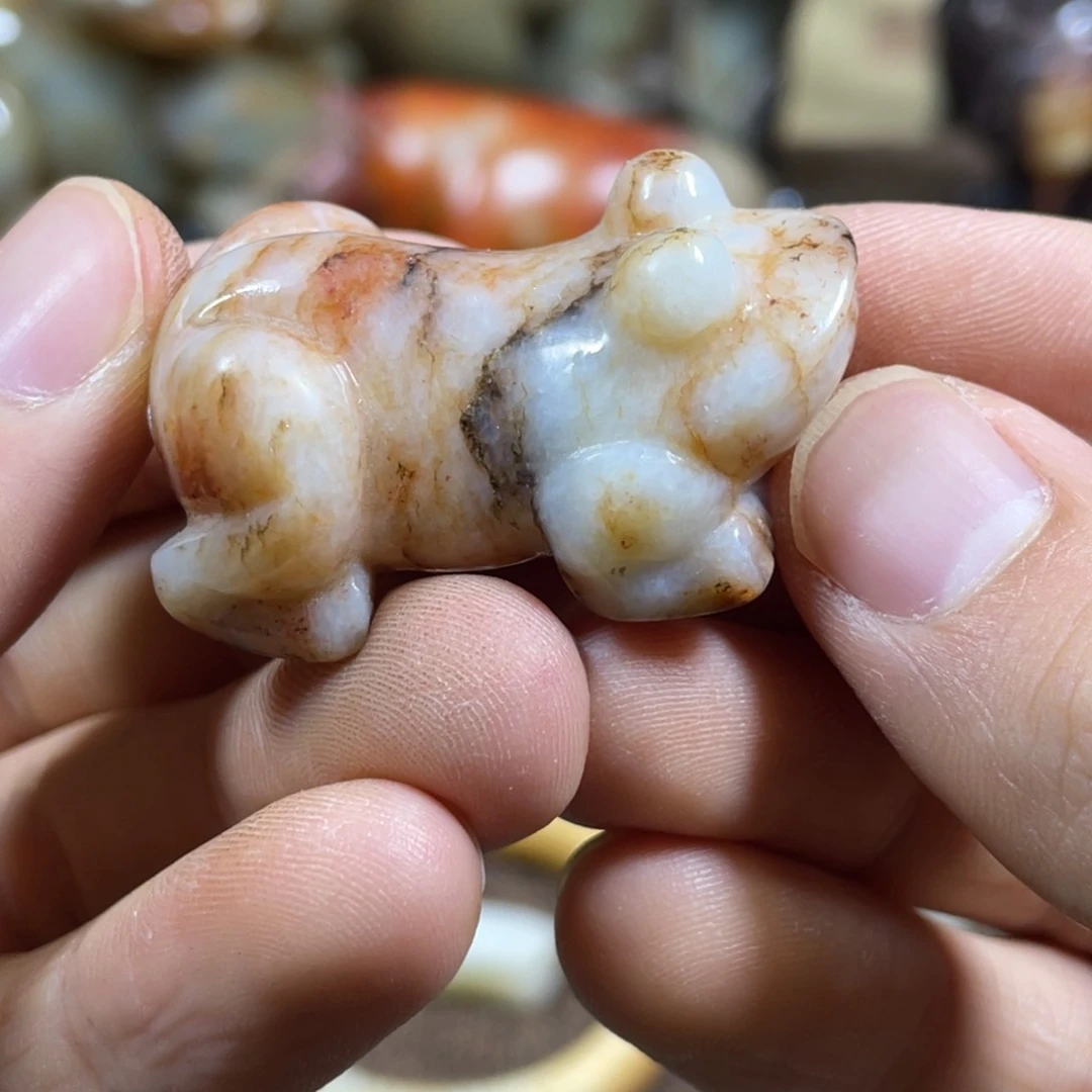 和田玉未镶嵌吊坠(不含链)