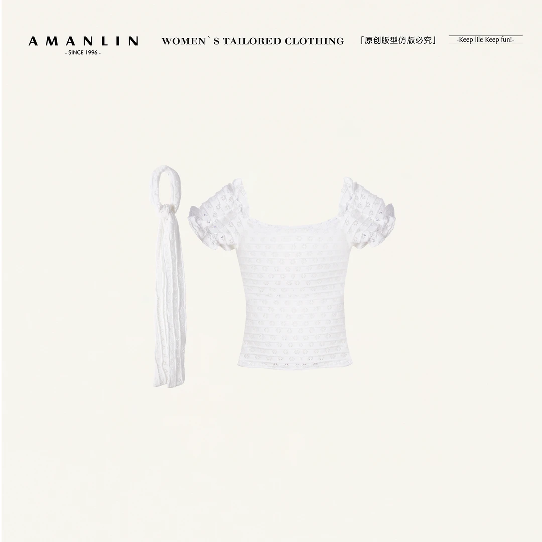 AMANLIN/阿谩琳欧若风清仓上上衣D597161