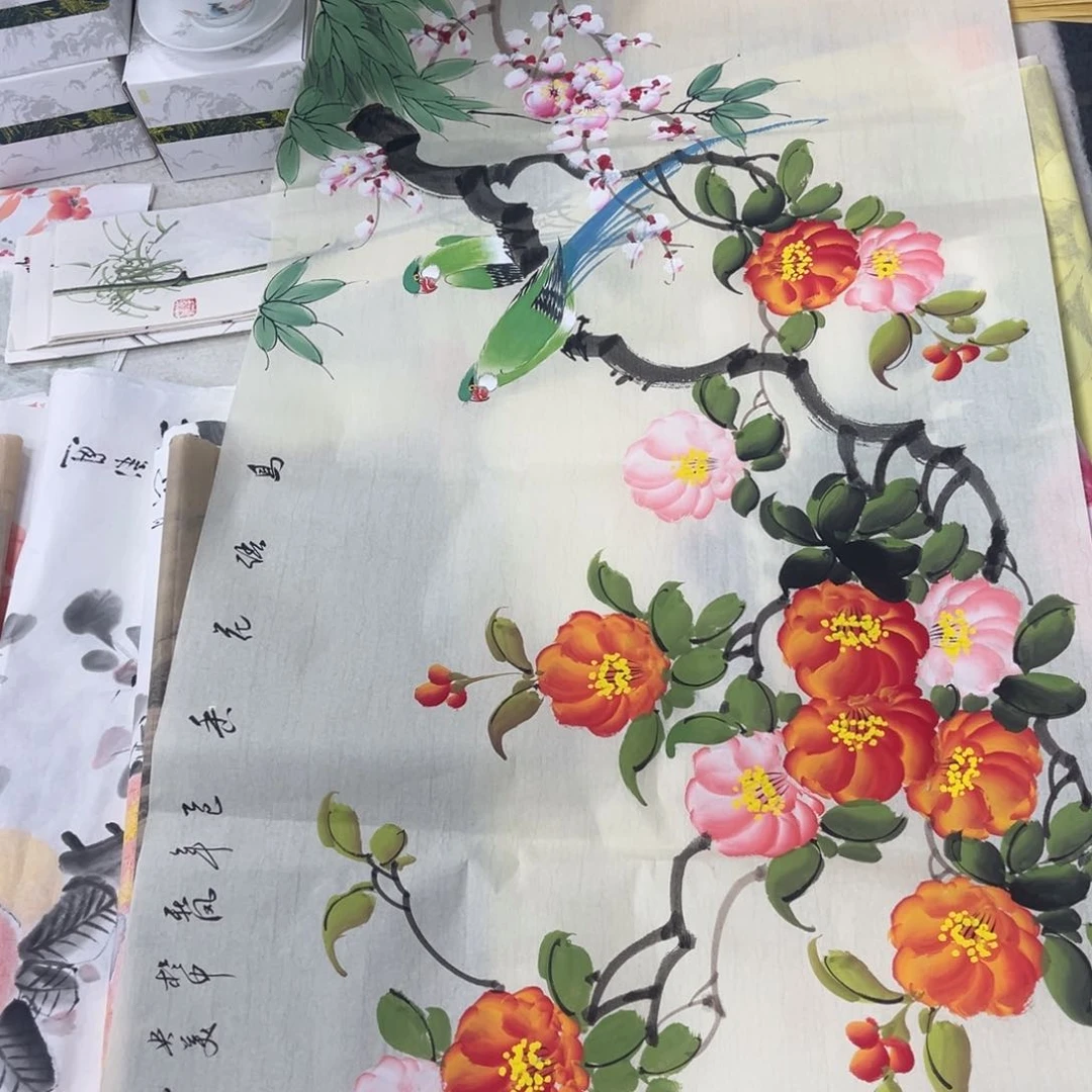国画国画纯手绘作品欣赏