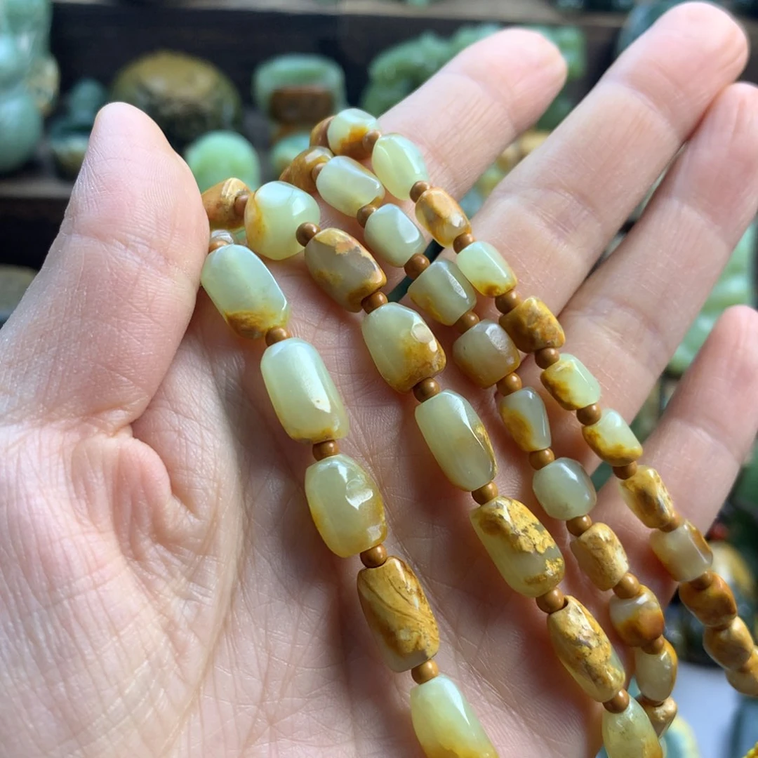 未镶嵌岫岩河磨玉（透闪石质玉）珠宝奇石七*