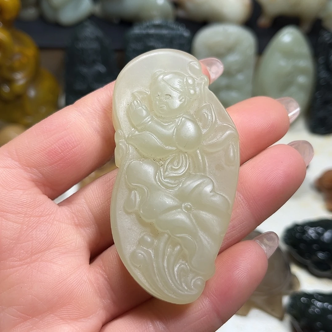 白玉菩提吊坠白玉菩提吊坠