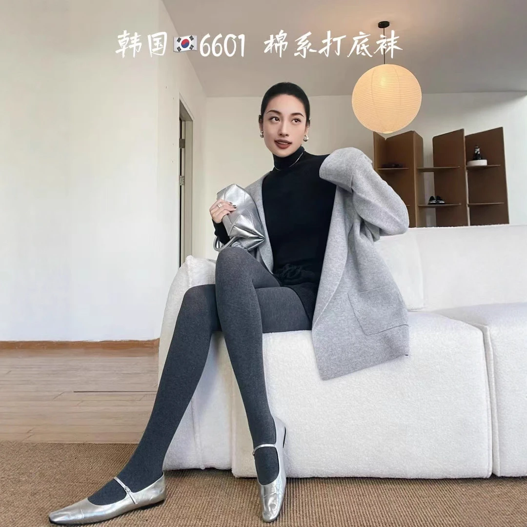 韩国发热打底裤发热袜弹力韩版