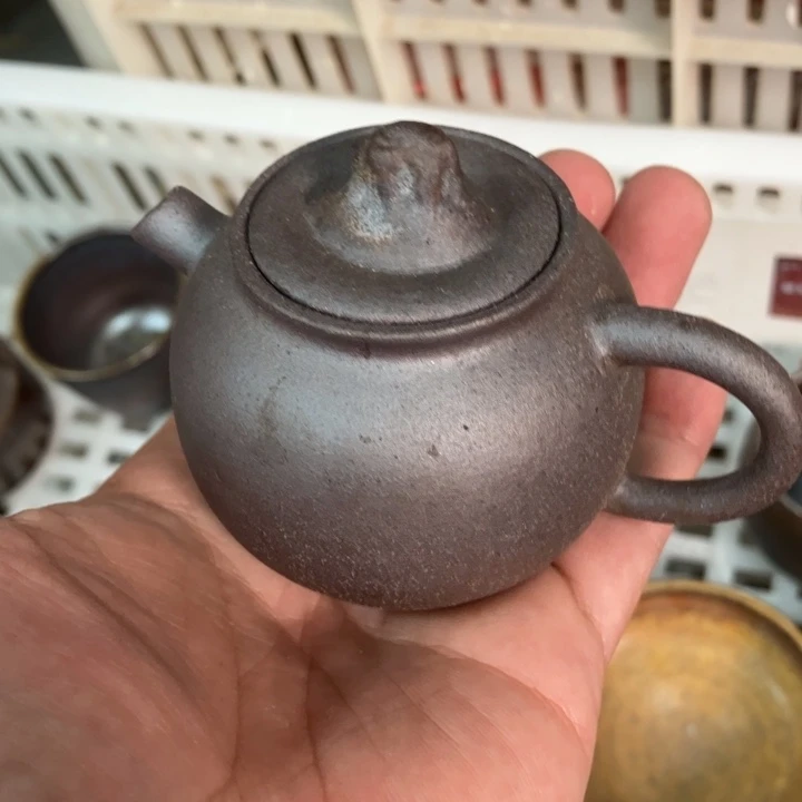 柴烧茶具宝瓶大放漏