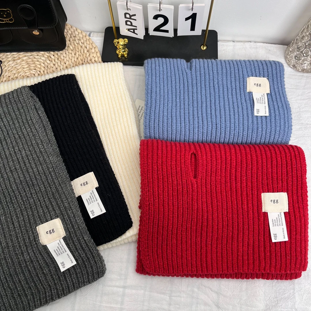 【Golden cherry】亲子多色时尚针织围巾