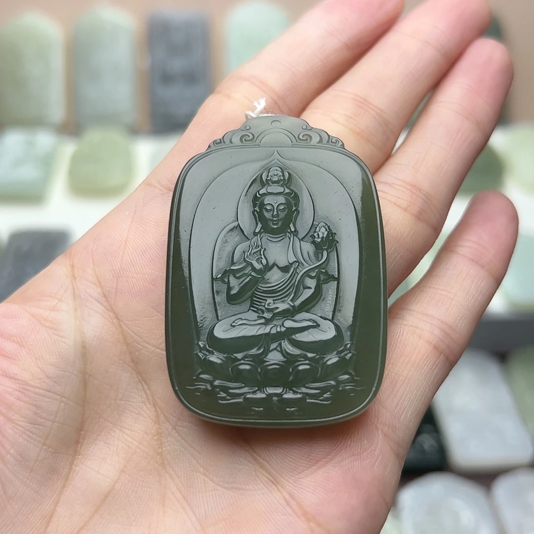 颈饰未镶嵌和田玉