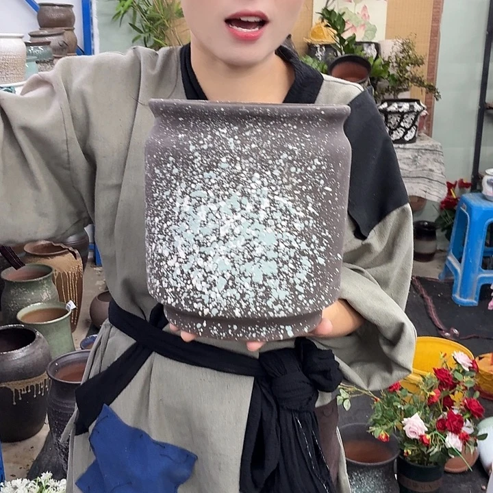 18+20 ×粗陶花盆有孔